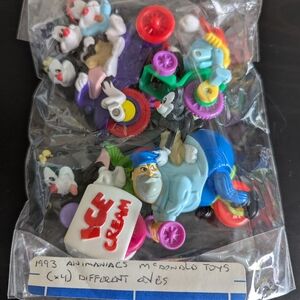 McDonald's Animaniacs Toy Set From 1993